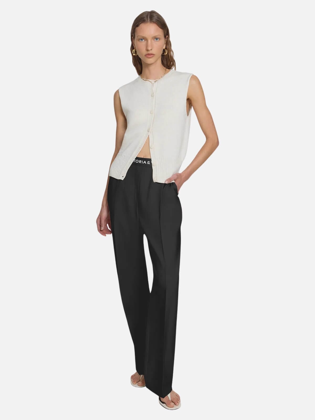 Viktoria & Woods | Ivanhoe Pant - Black | Perlu