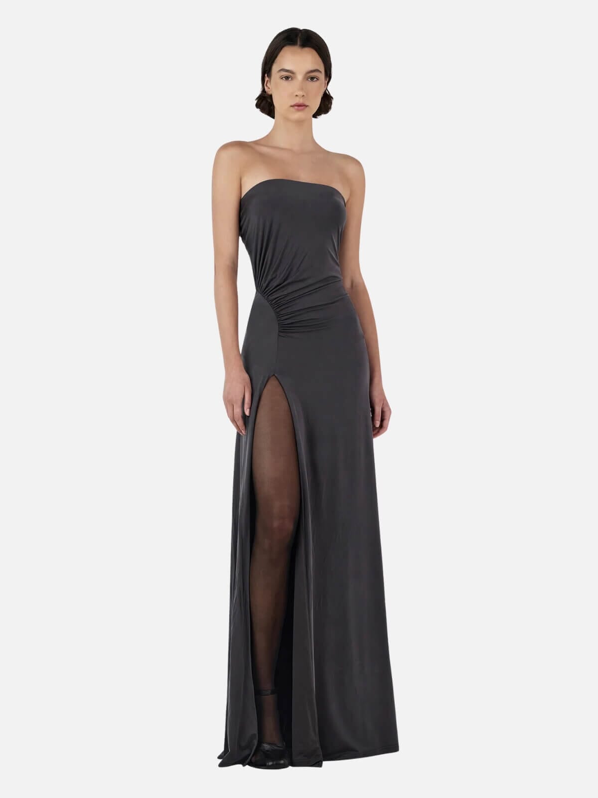 Lola Strapless Dress - Ink Dresses & Jumpsuits Hansen and Gretel 