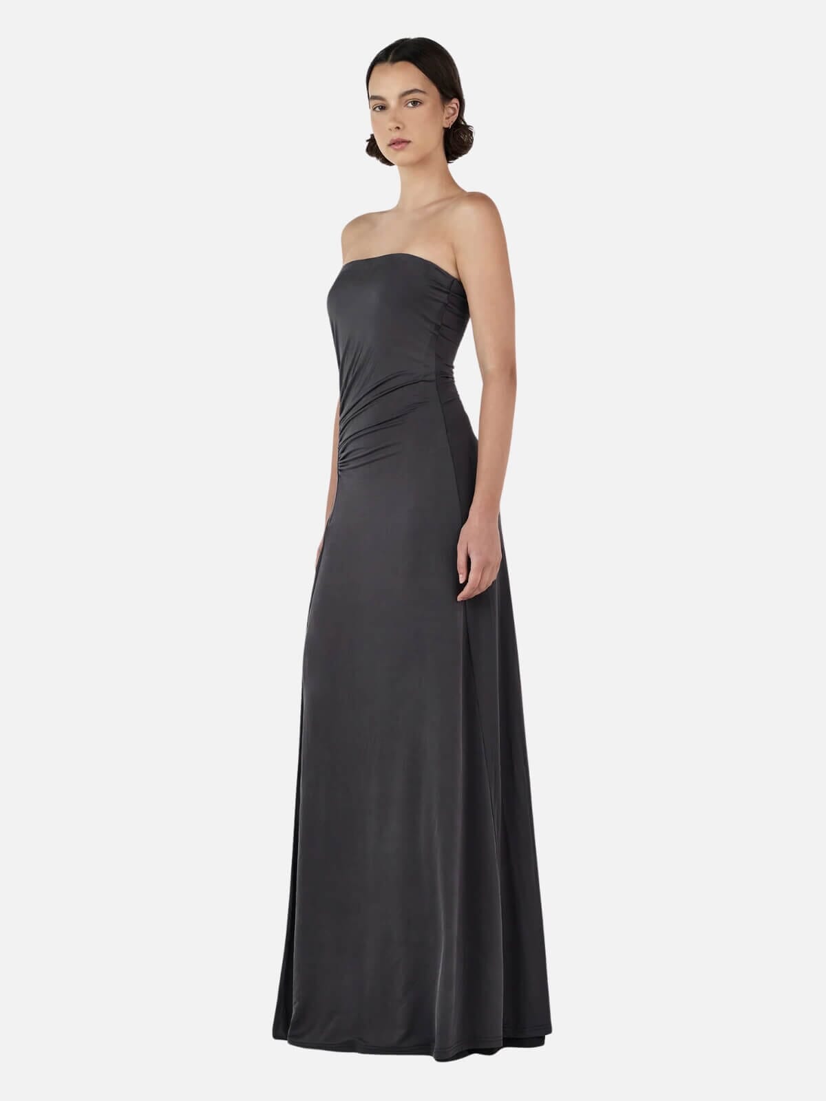 Lola Strapless Dress - Ink Dresses & Jumpsuits Hansen and Gretel 
