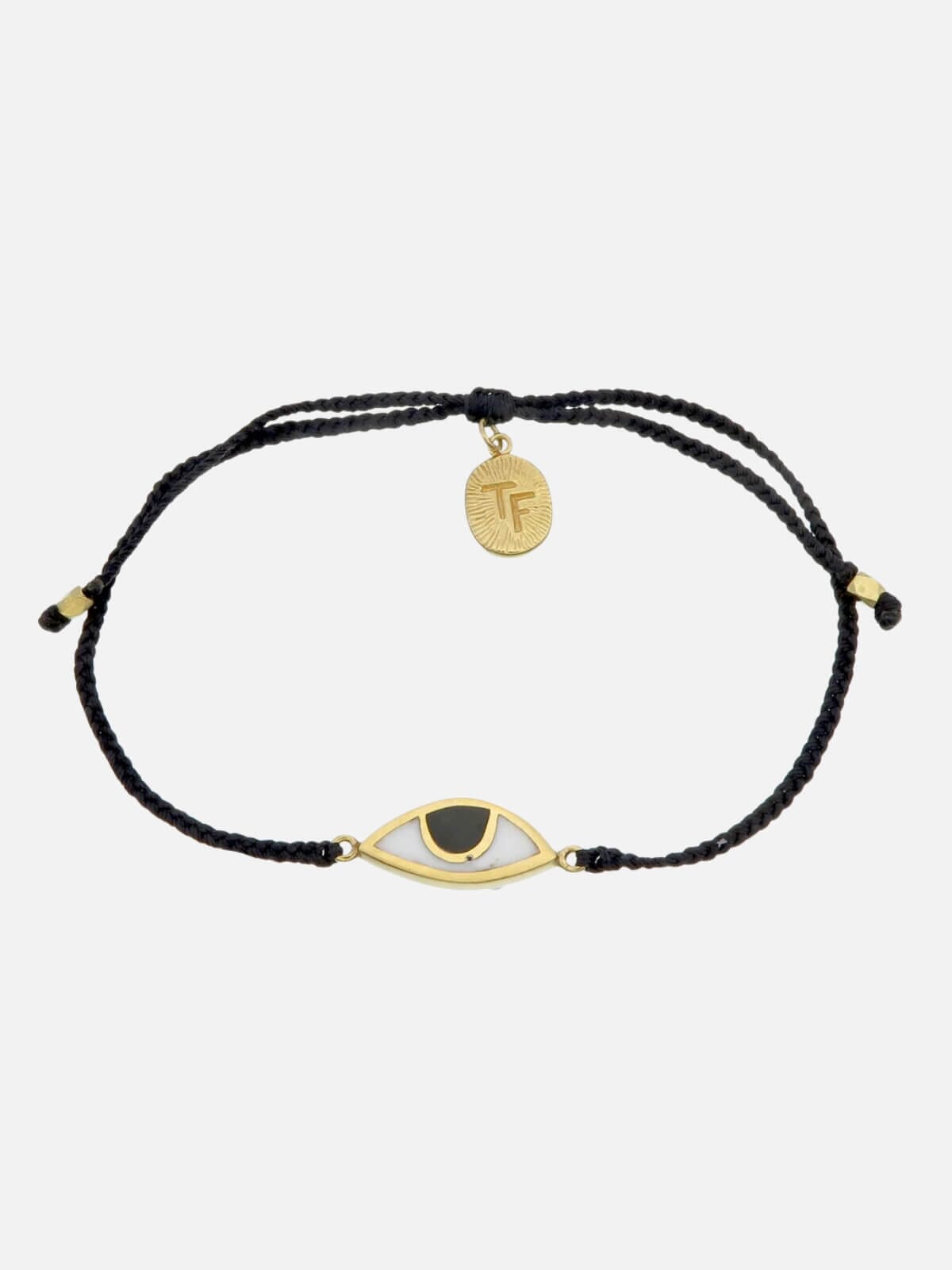 Eye Protection Bracelet - Black/Gold Bracelets Tiger Frame 