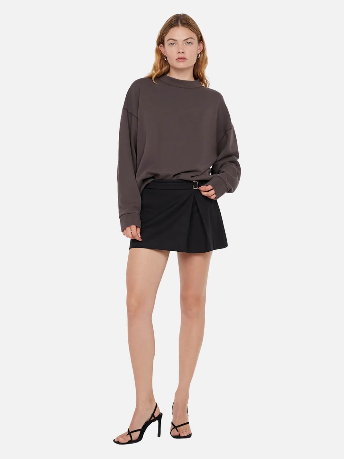 Carlson Mini Skirt - Black Skirts Bec + Bridge 