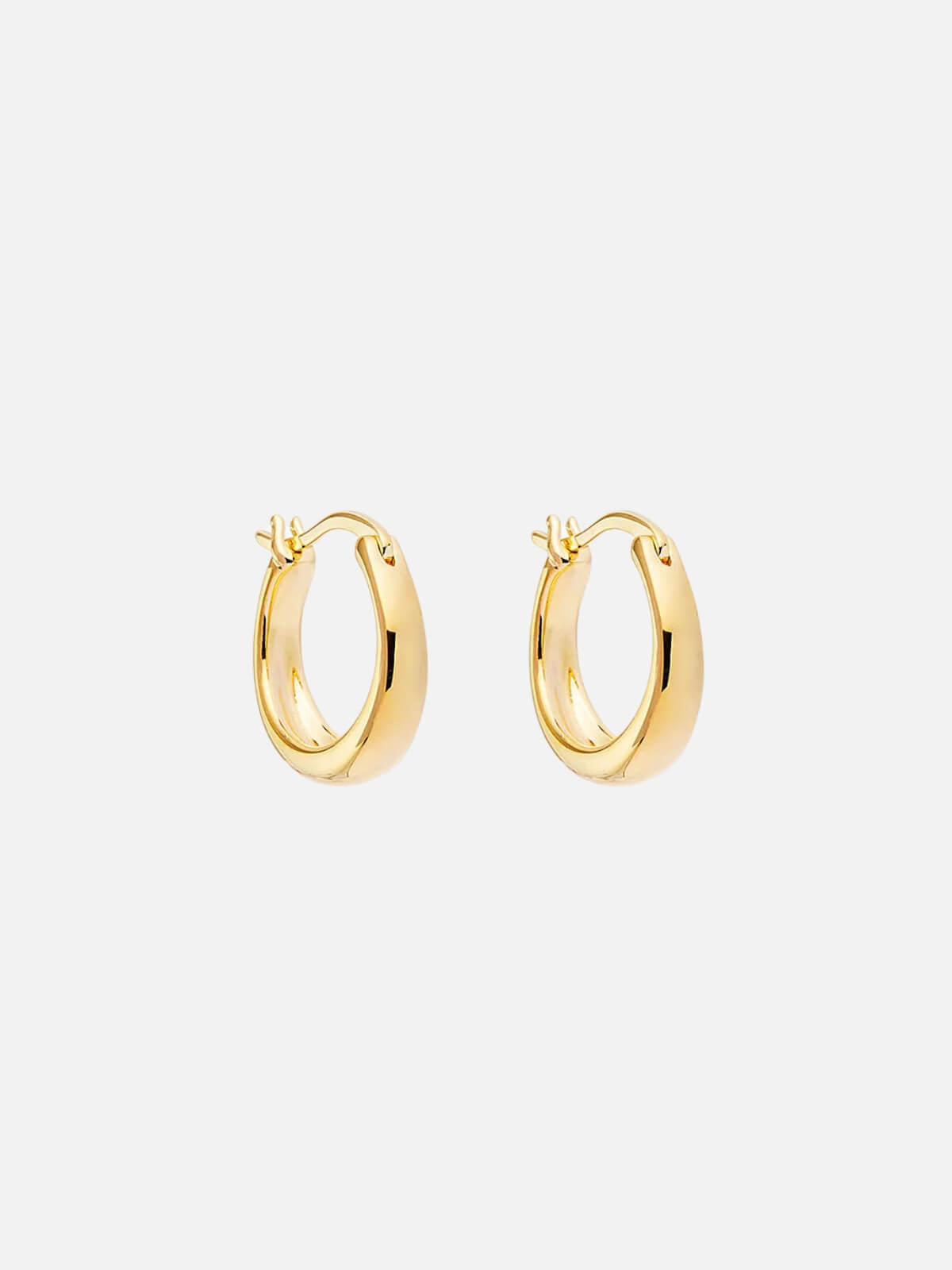 Infinite Horizon Small Hoops - Gold