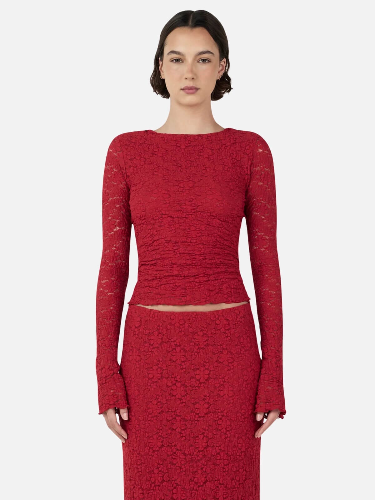 Ownley | Olive Top - Tango Red | Perlu