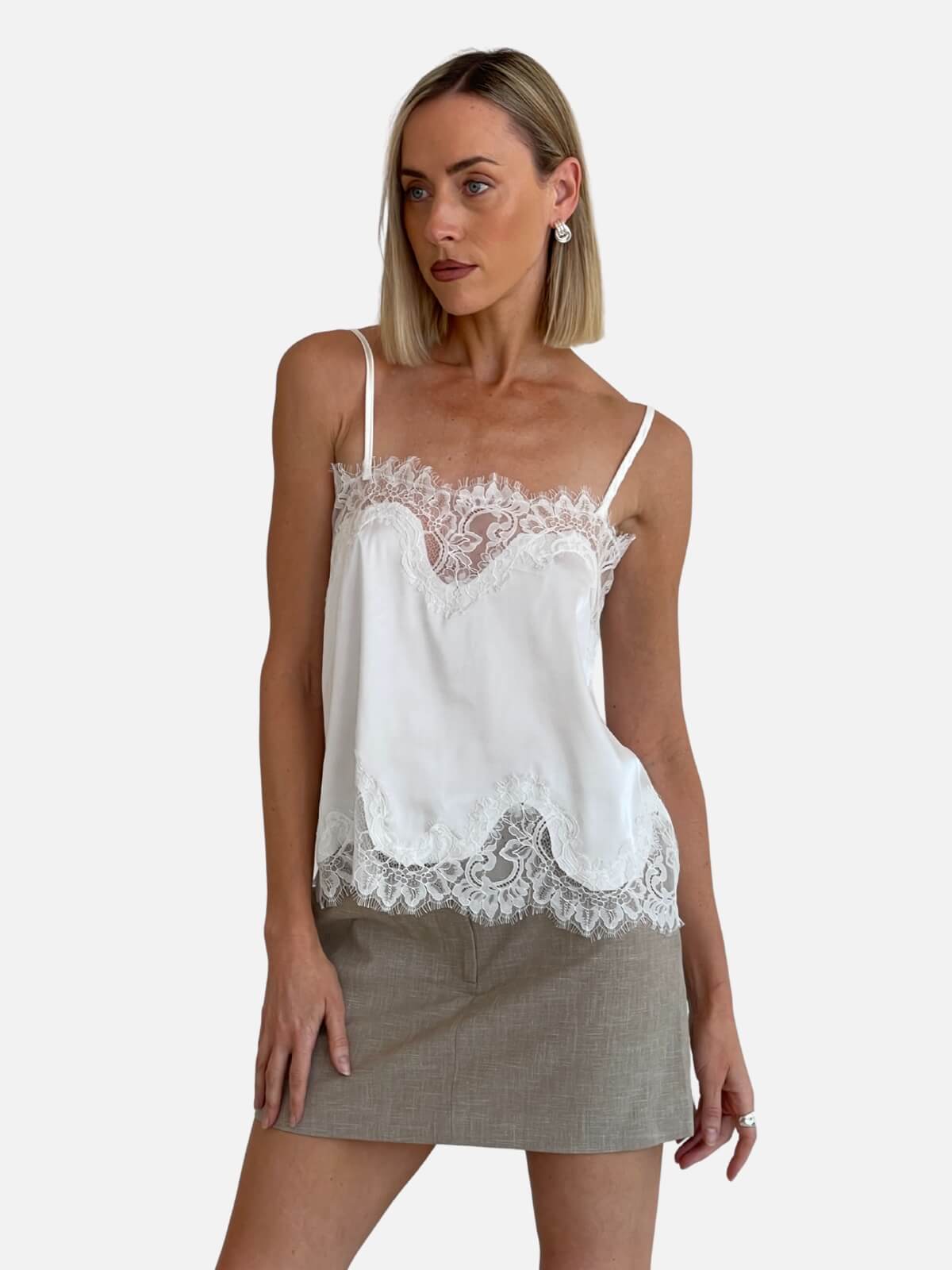 Finesse Skirt - Latte