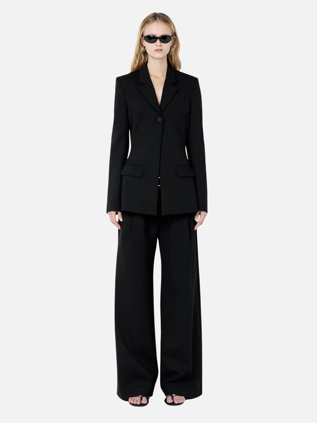 Mirren Longline Blazer - Black