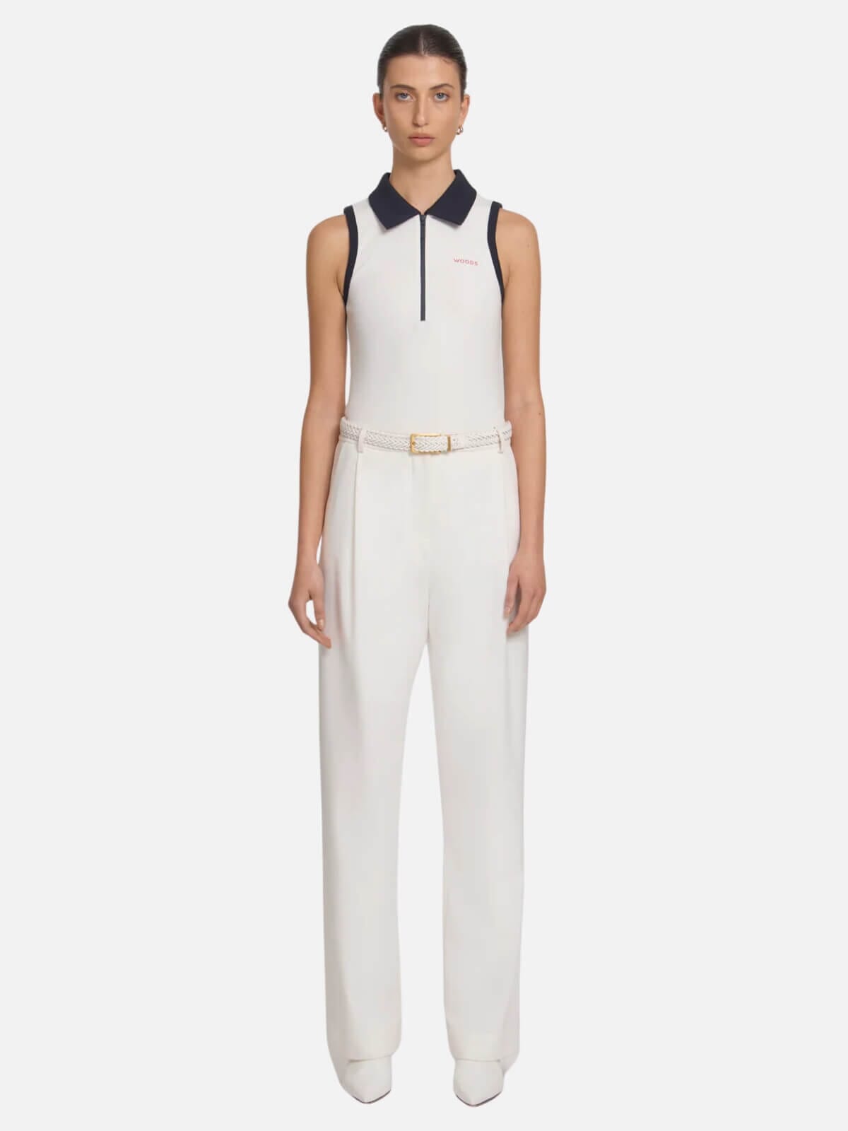 Viktoria & Woods | Kite Polo Tank - Ivory | Perlu