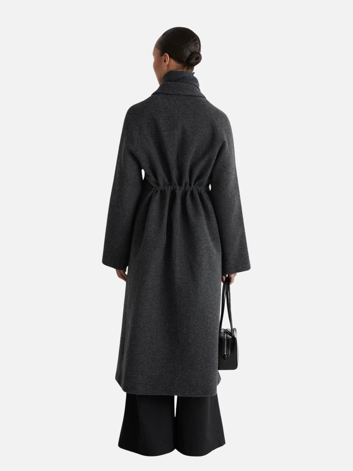 The Quinn Coat Charcoal