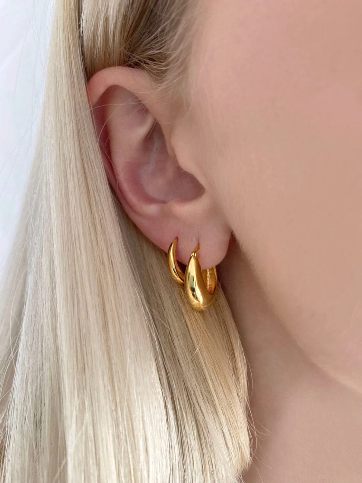 Positano Mini Hoops - Gold Earrings Saint Valentine 