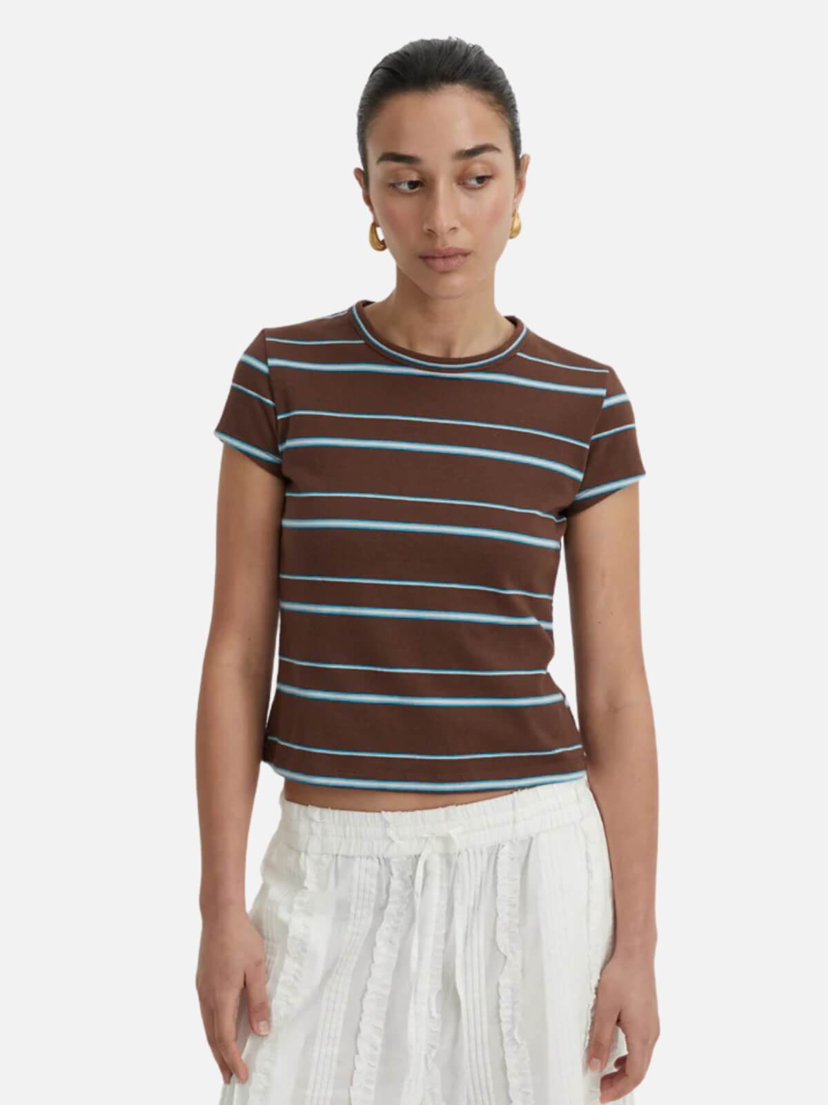 Aerin Baby Tee - Brown