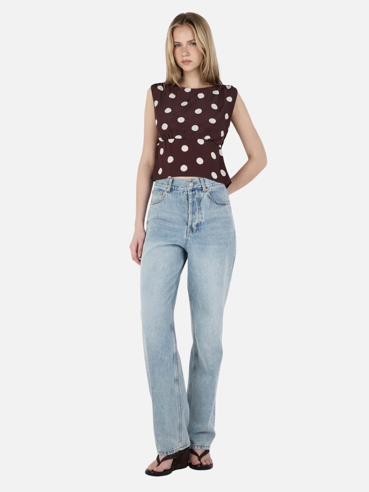 Ownley | Kamila Top - Pinot Polka | Perlu
