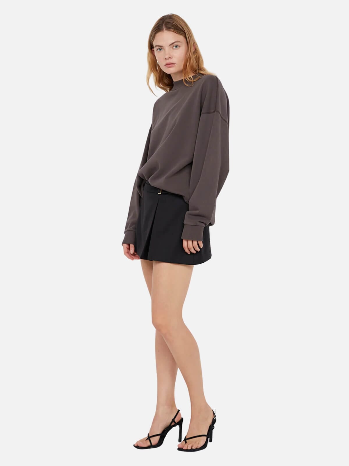 Carlson Mini Skirt - Black Skirts Bec + Bridge 