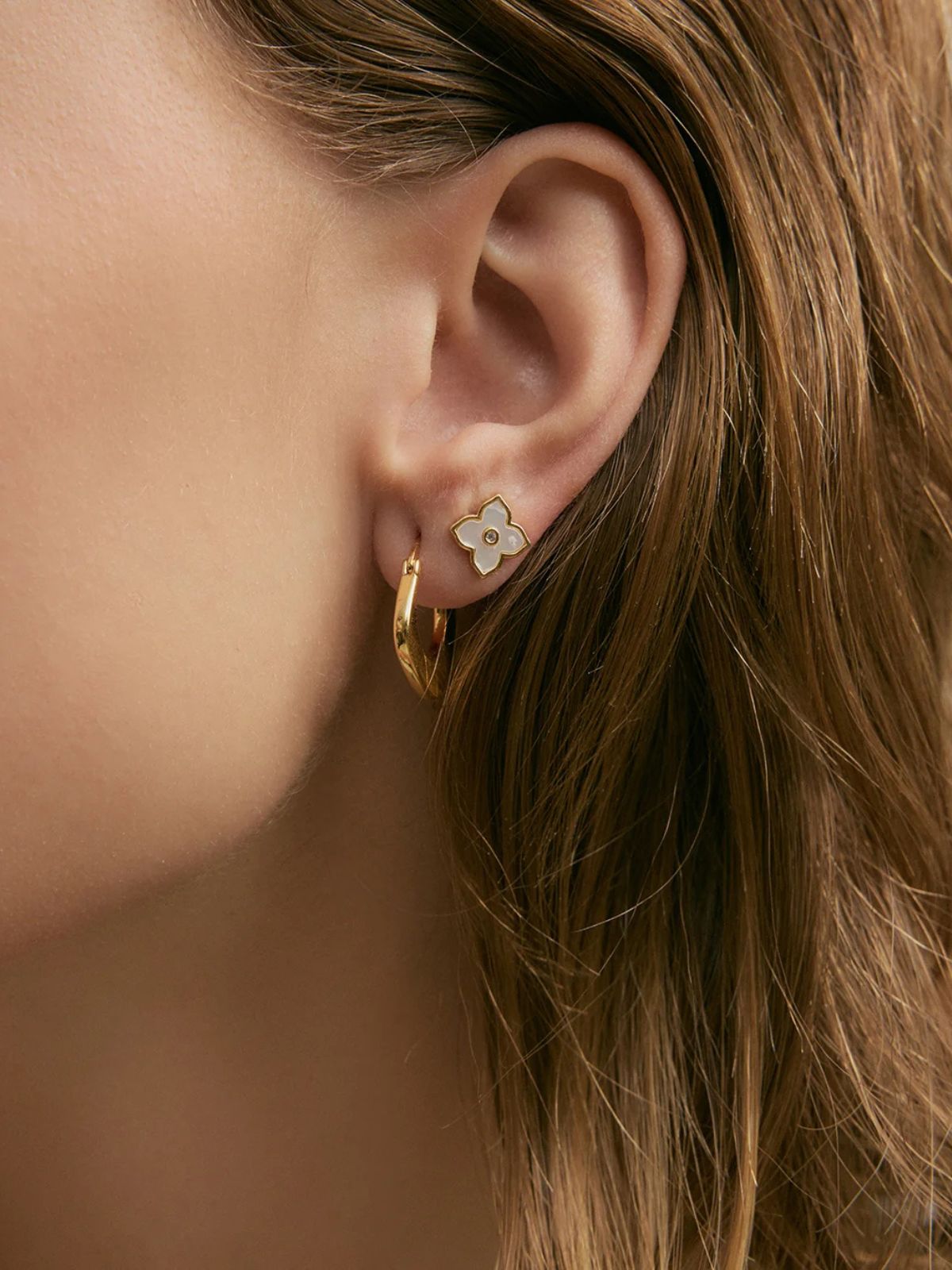 Ella Hoops - Gold