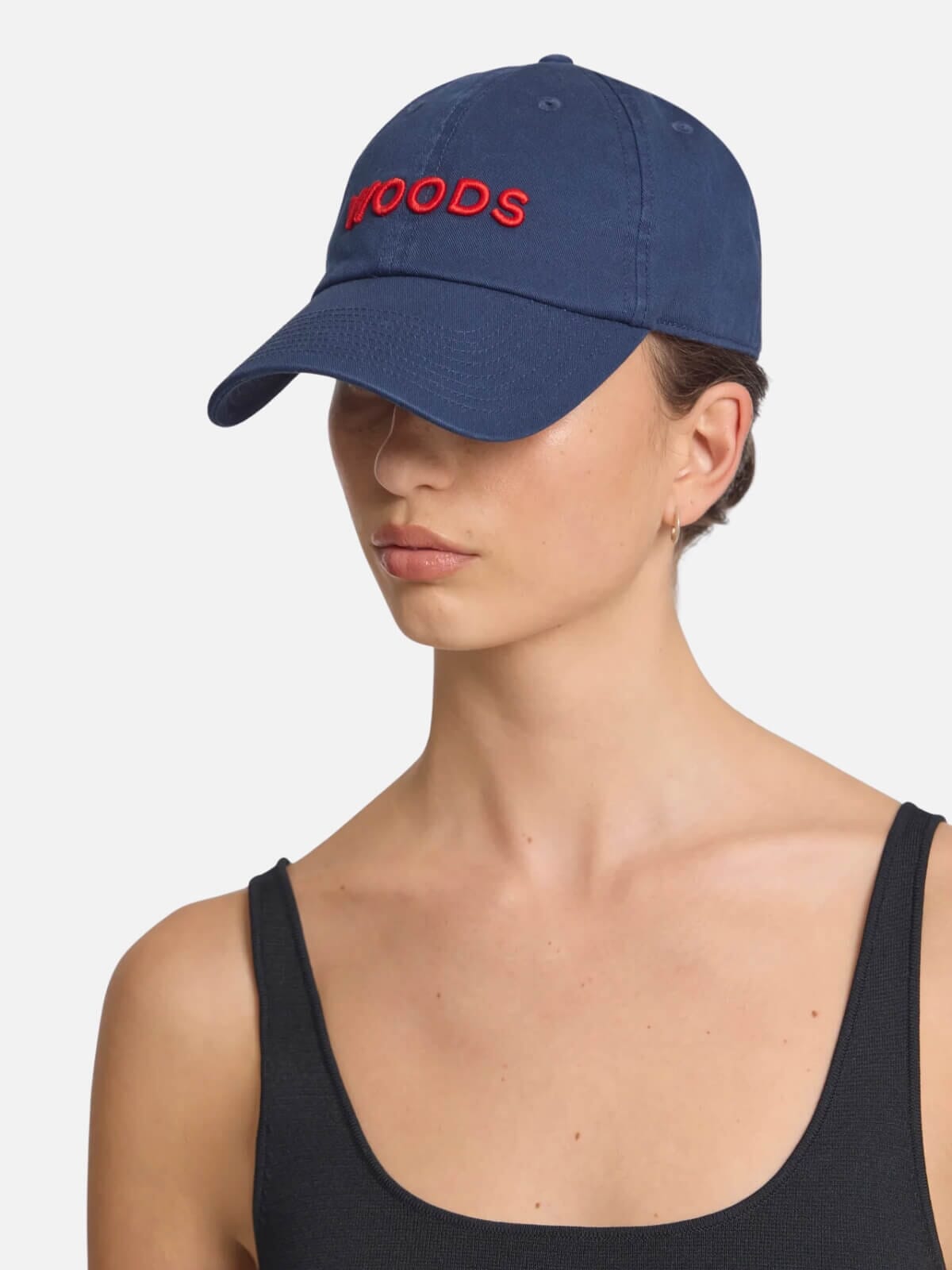 Woods Cap - Navy/Red Hats Viktoria & Woods 