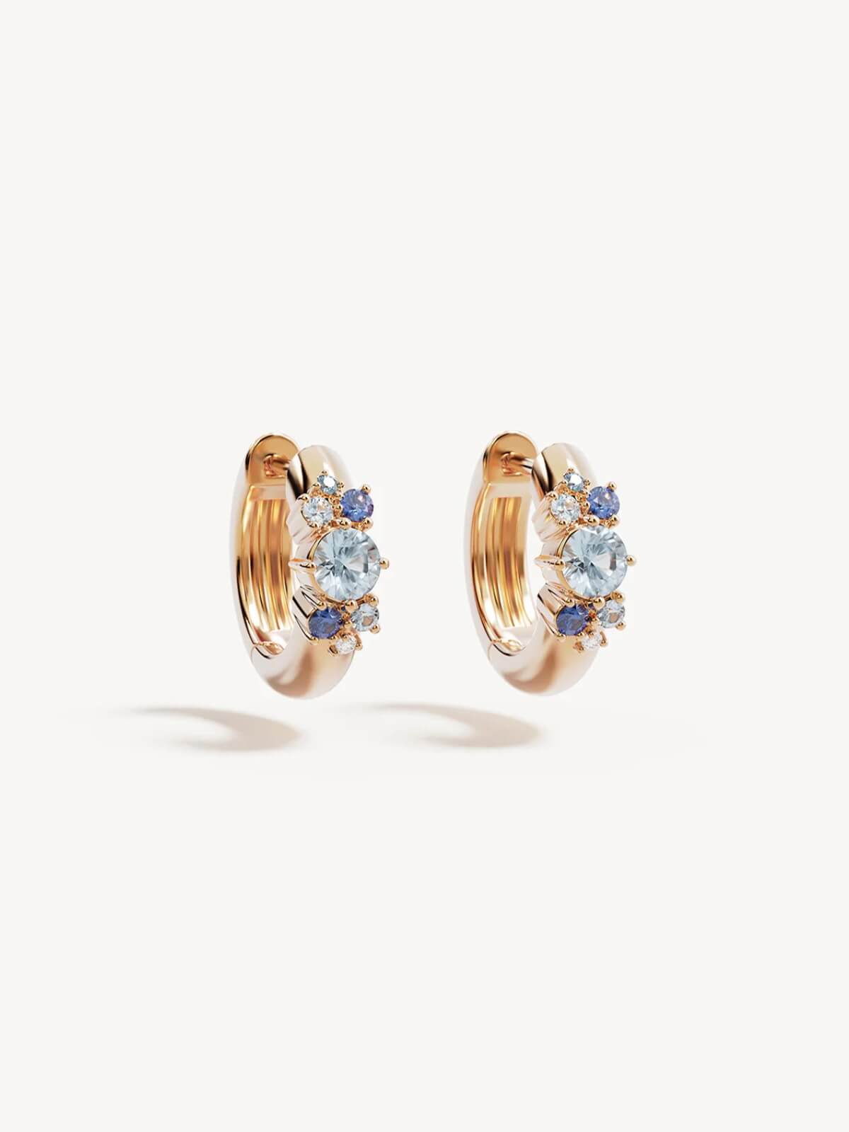 18k Gold Vermeil I Breathe, I Become Hoops