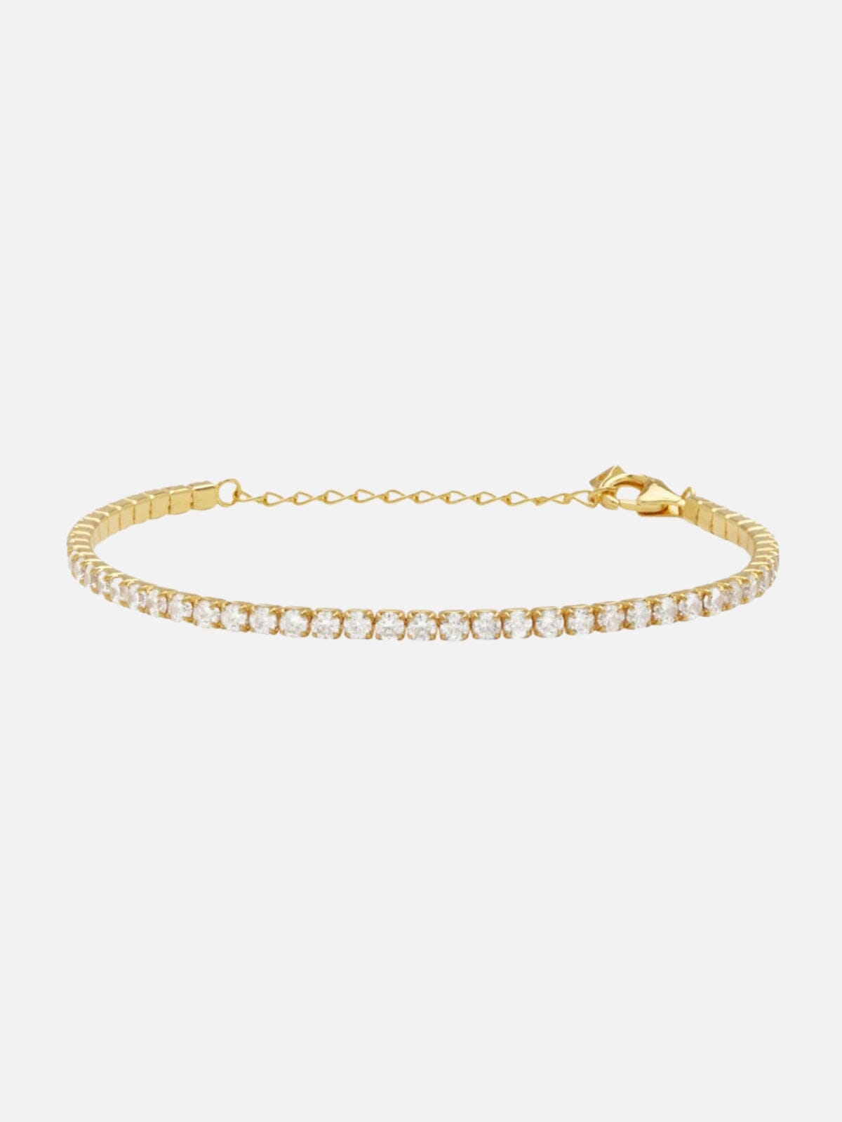 Saint Valentine | Aspen Tennis Bracelet - Gold | Perlu