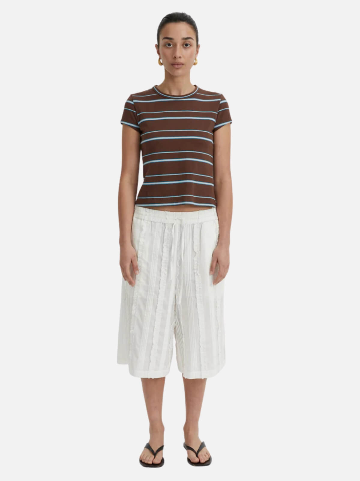Aerin Baby Tee - Brown