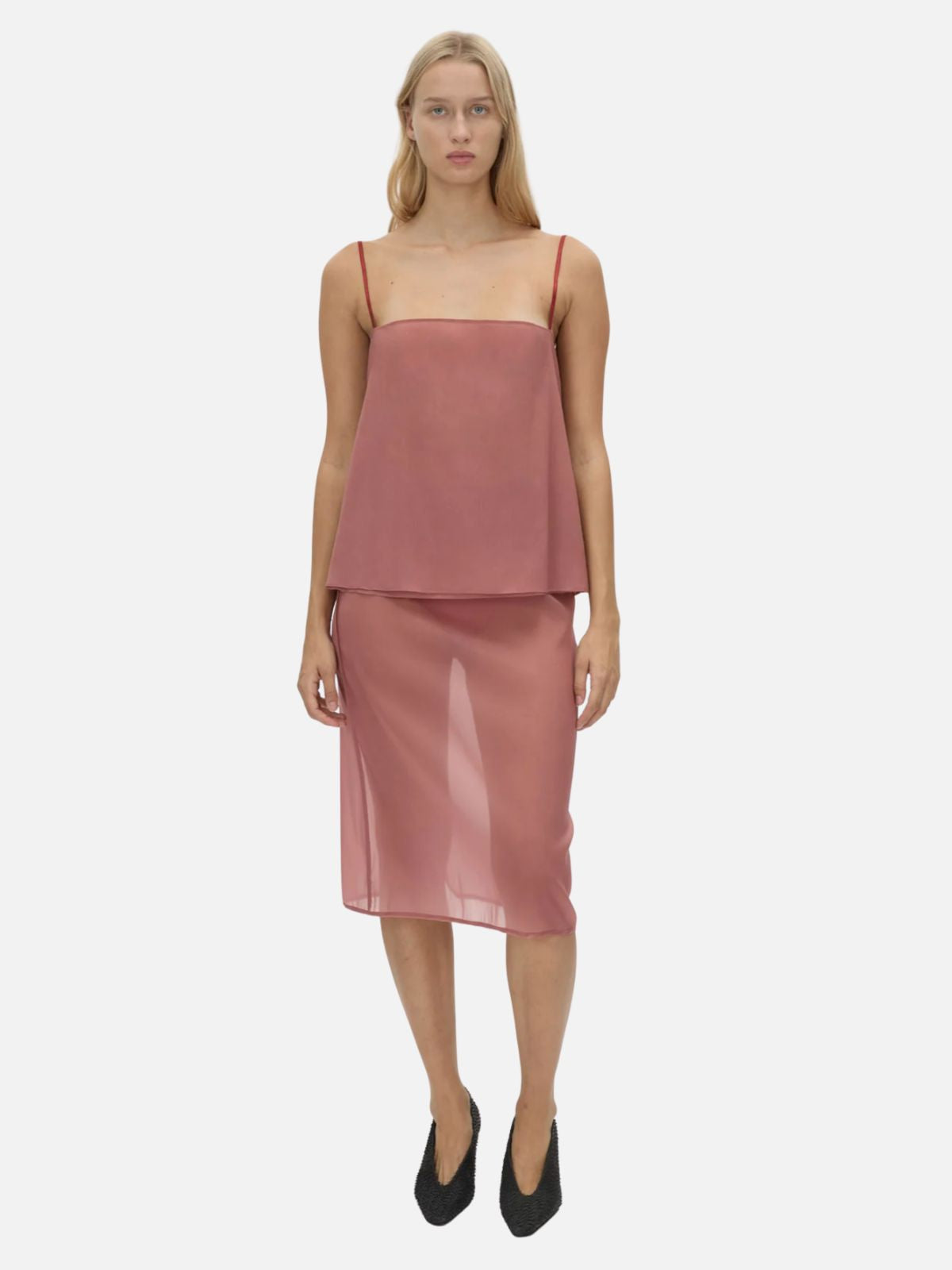 Arabella Skirt - Dusty Rose