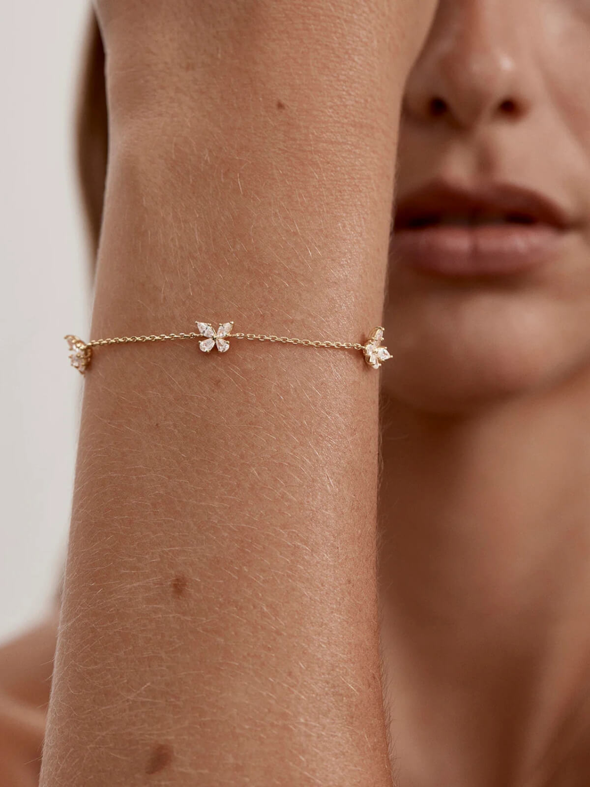 Dancing in the Wind Bracelet - 18k Gold Vermeil