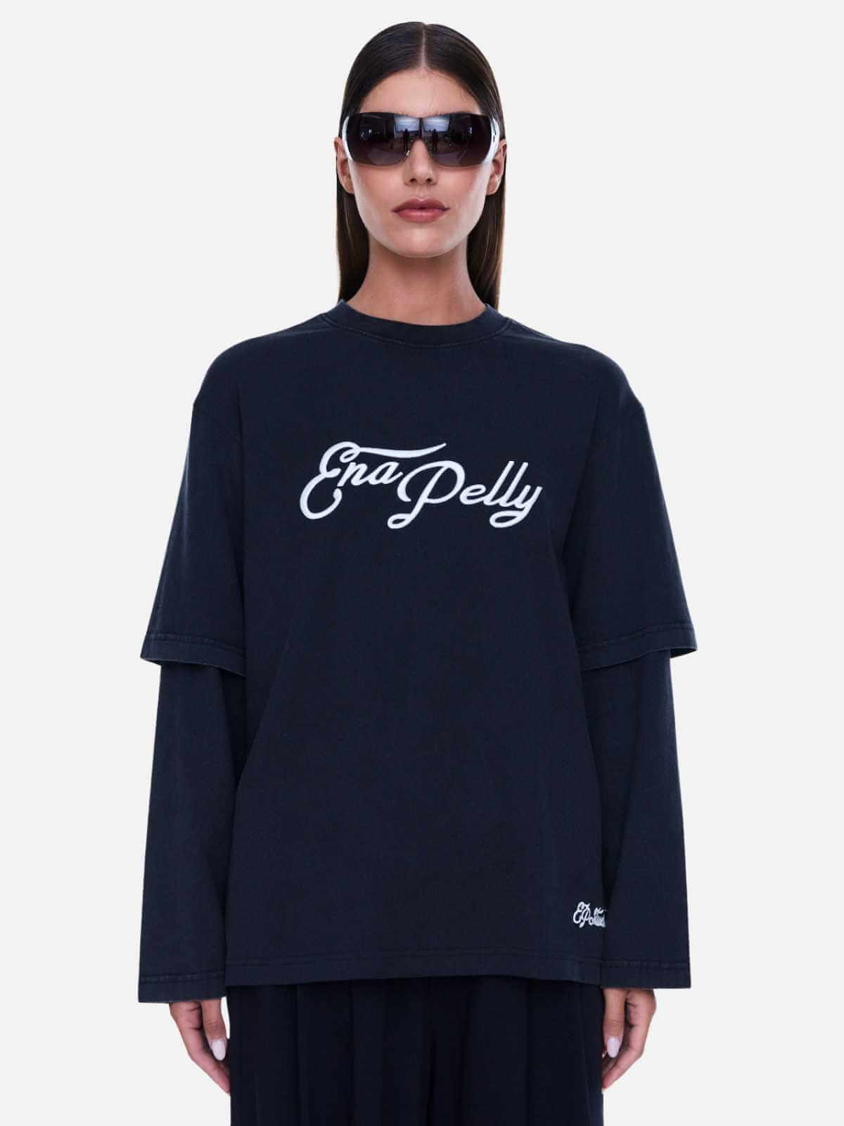 Mock Layer Long Sleeve Tee