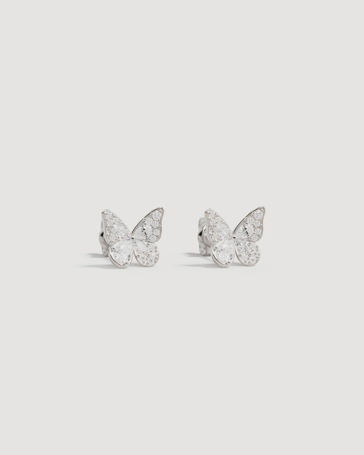 I Believe, I Become Stud Earrings - Sterling Silver