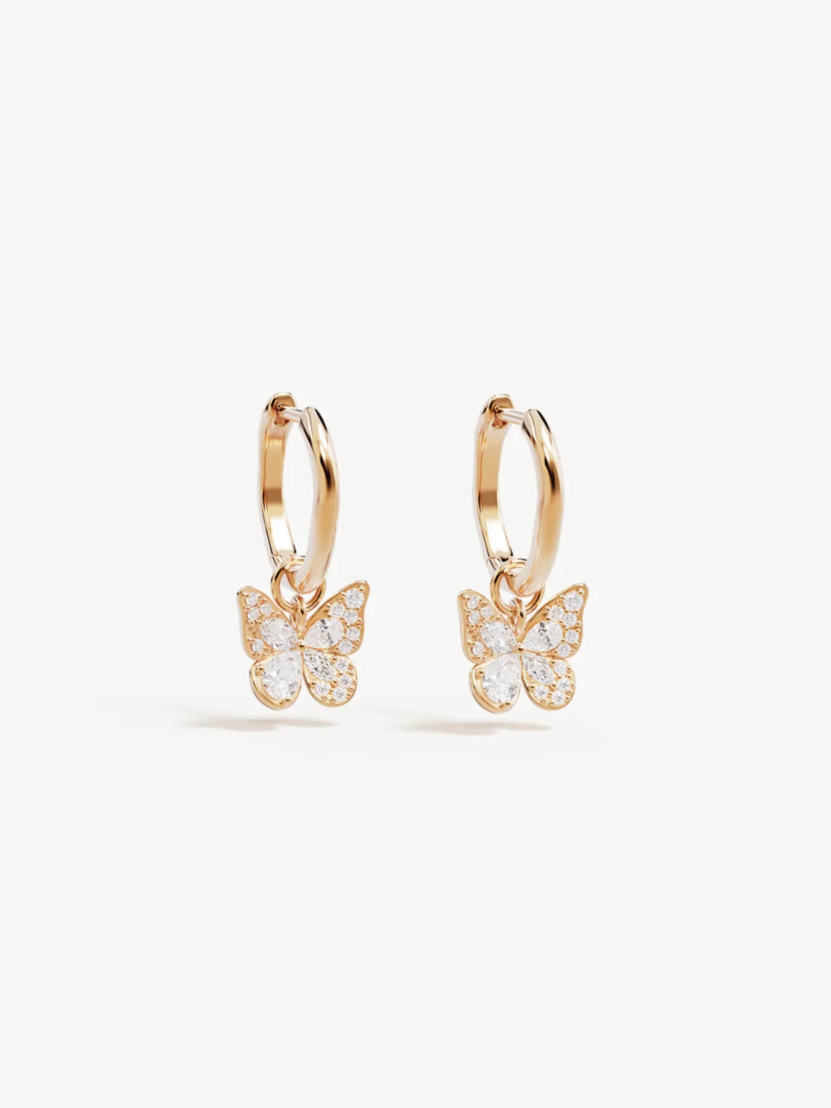 I Believe, I Become Hoops - 18k Gold Vermeil