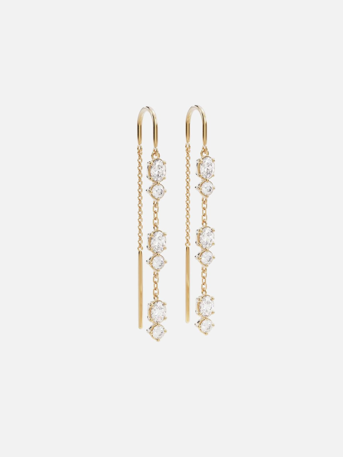 In the Stars Thread Earrings - 18k Gold Vermeil