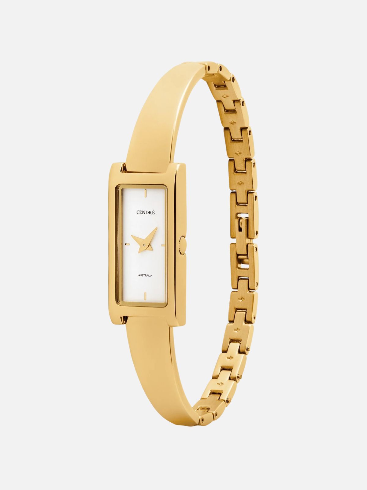 Mara Watch | White | 18K Gold