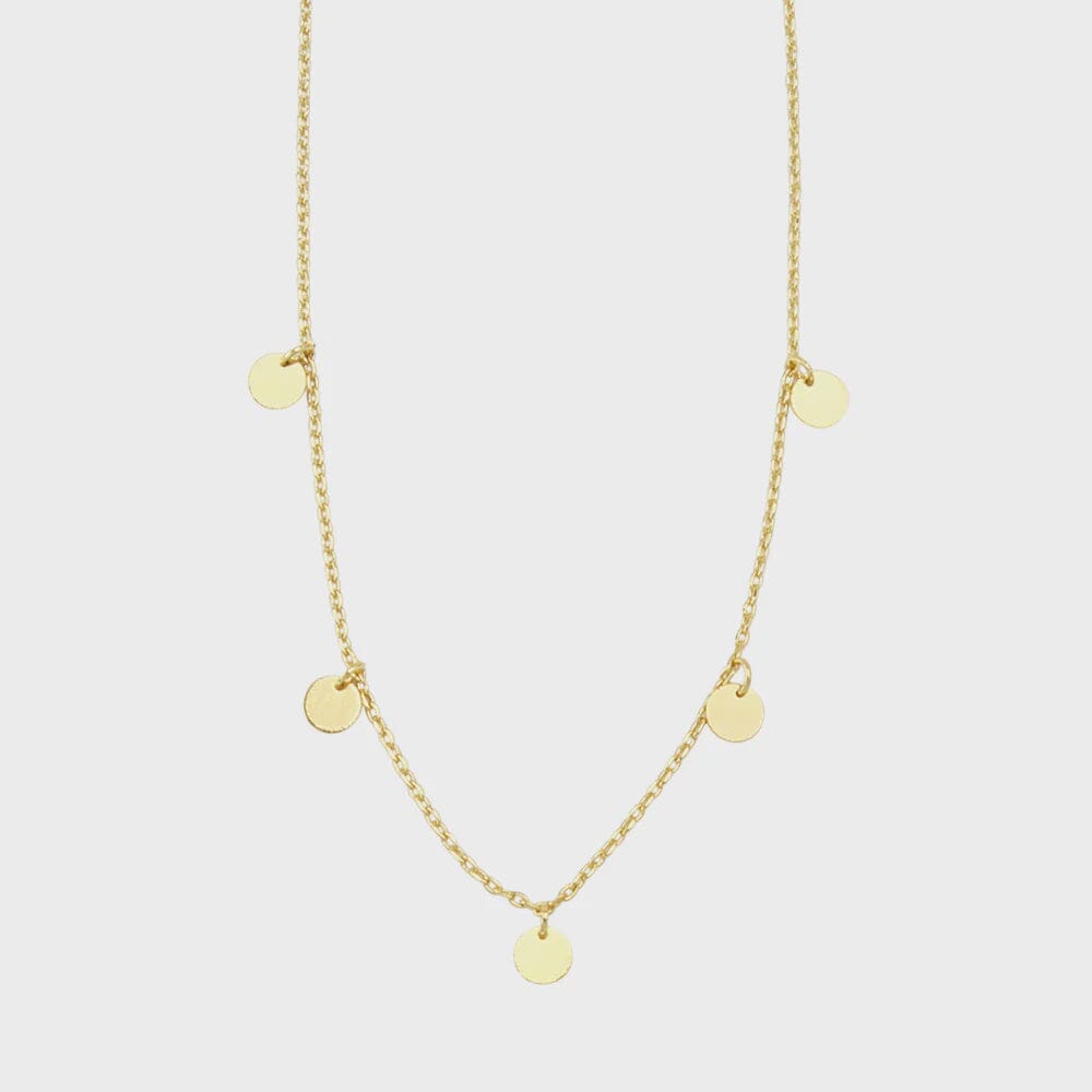 Charlotte Necklace - Gold Necklaces Jolie & Deen 