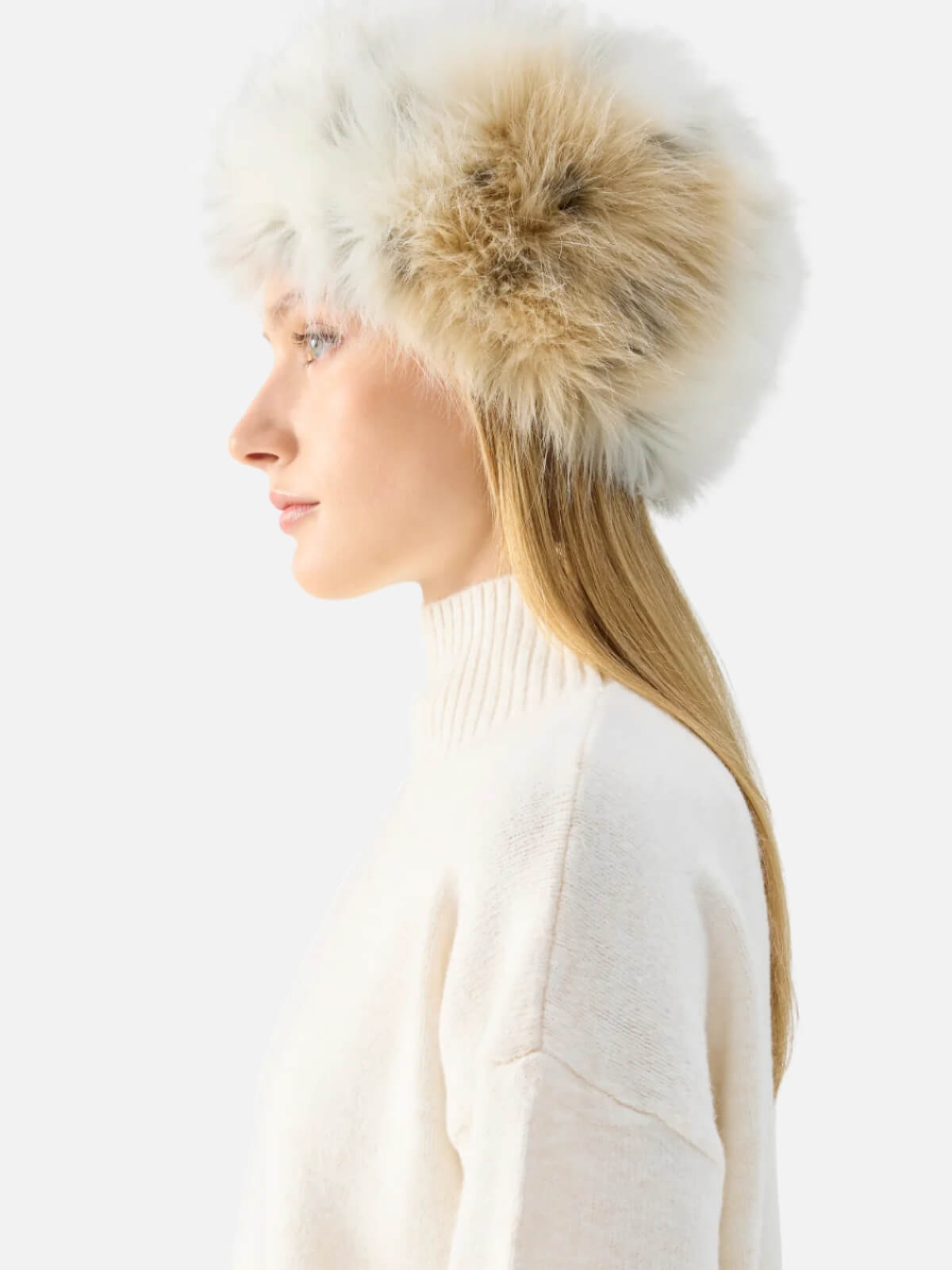 Natasha Hat - Snow Leopard