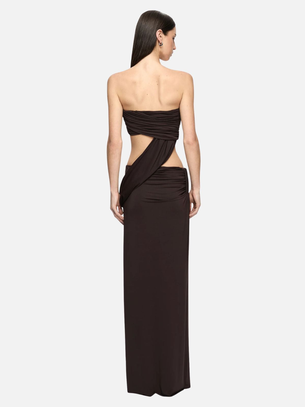 Niko Maxi Skirt - Dark Chocolate