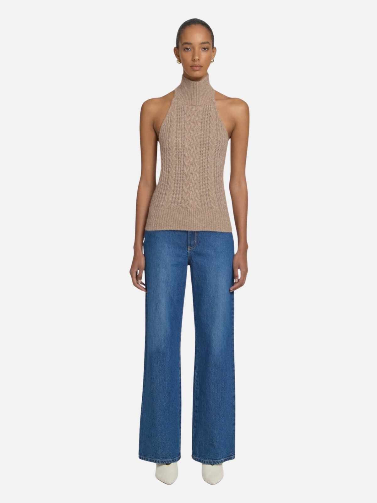 Winona Knit Top - Camel