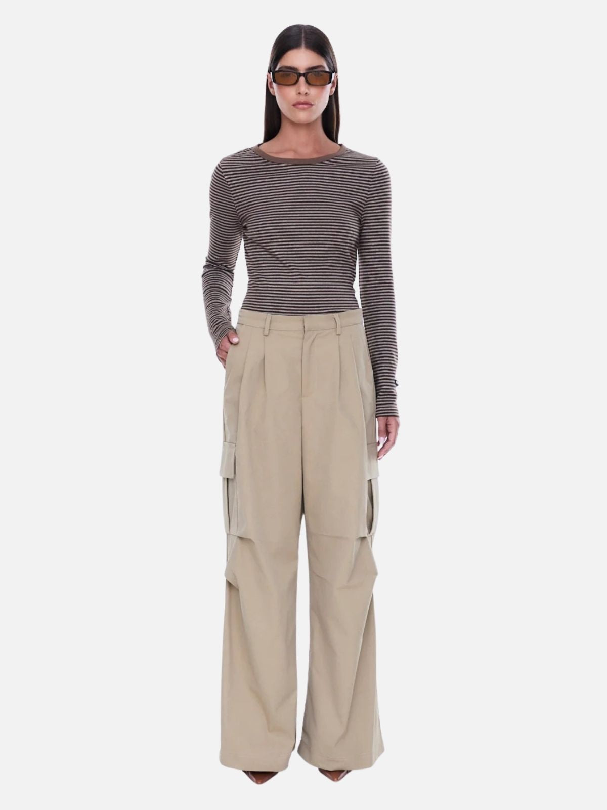 Lainey Cargo Pant - Sand