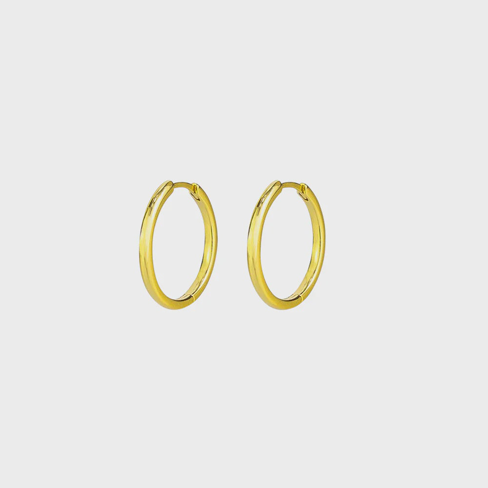 Soraya Hoops - Gold