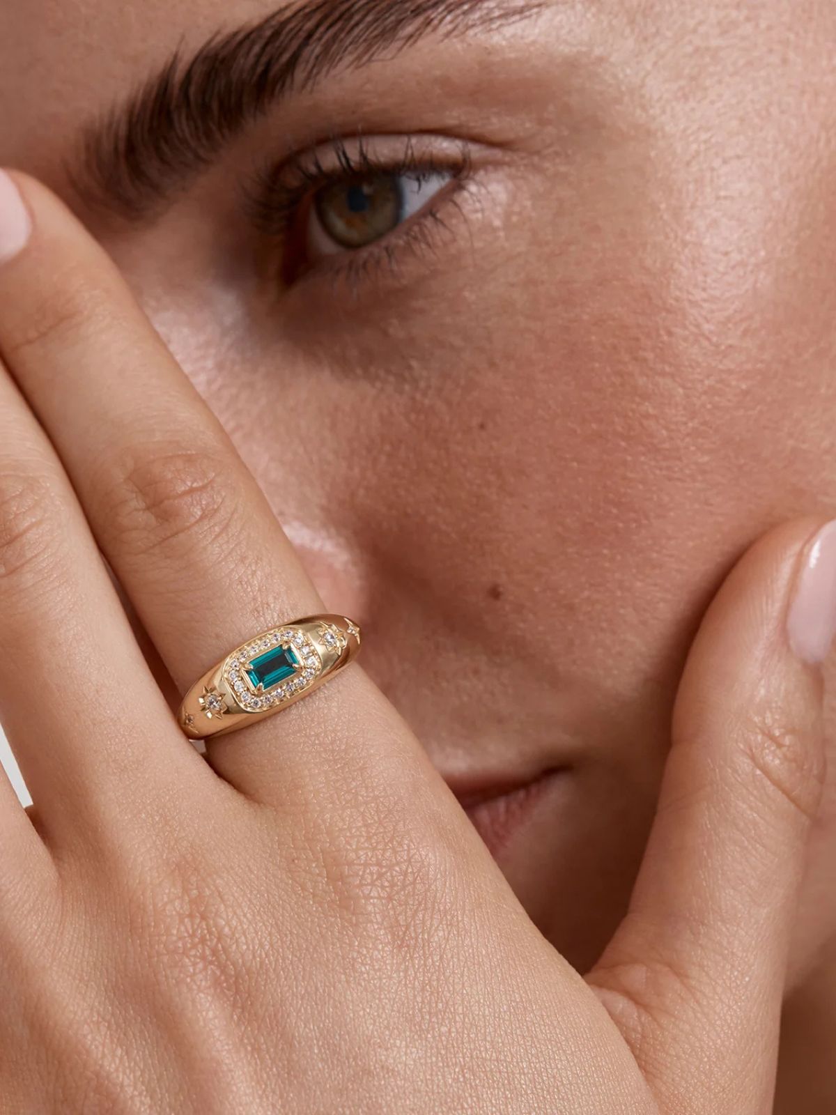 Trust Your Intuition Ring - 18k Gold Vermeil
