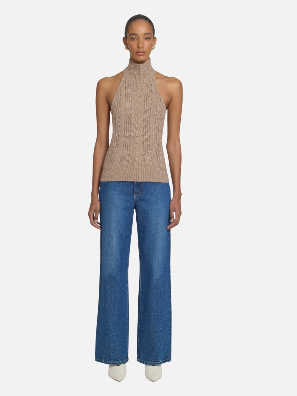 Winona Knit Top - Camel