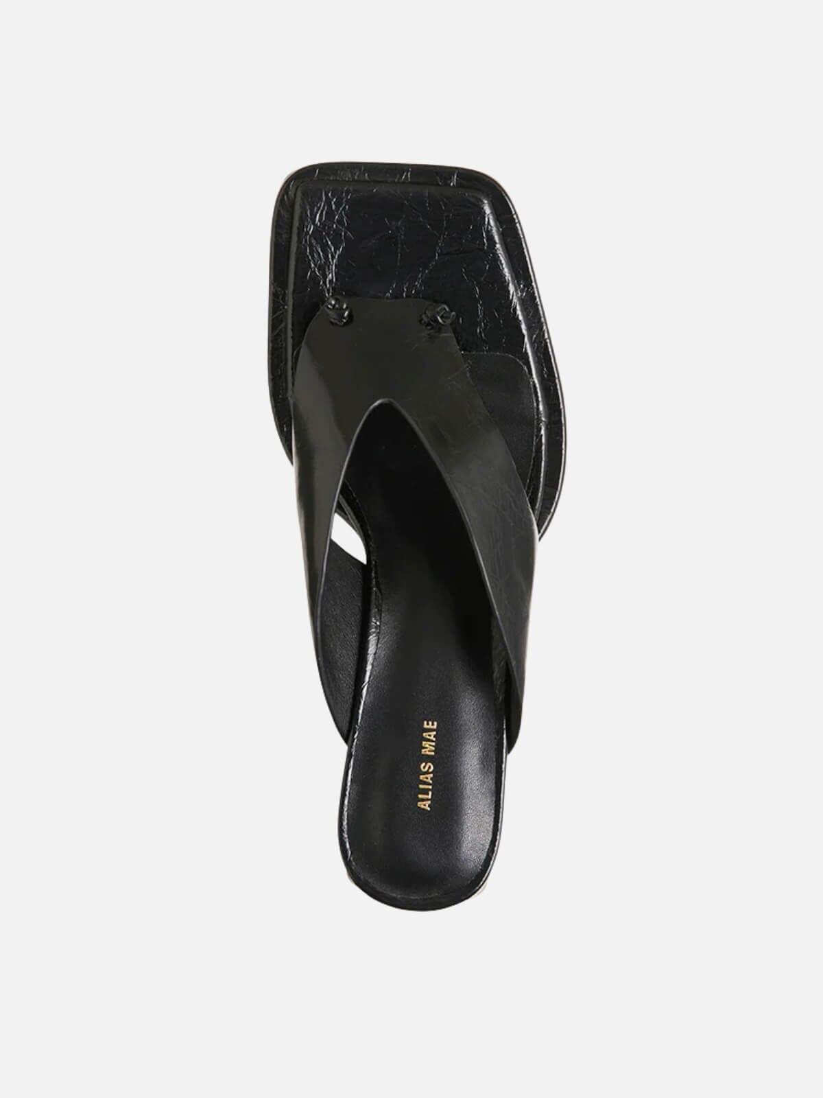 Alias Mae | Alina - Black Oily Leather | Perlu