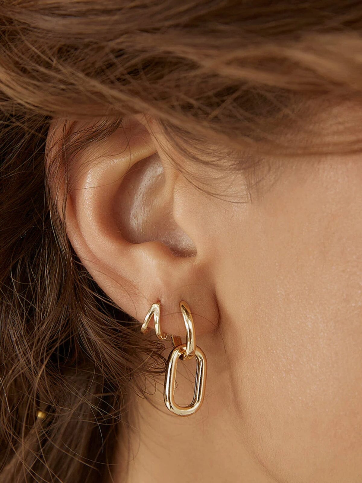 Arms Of Eve | Boaz Earrings - Gold | Perlu