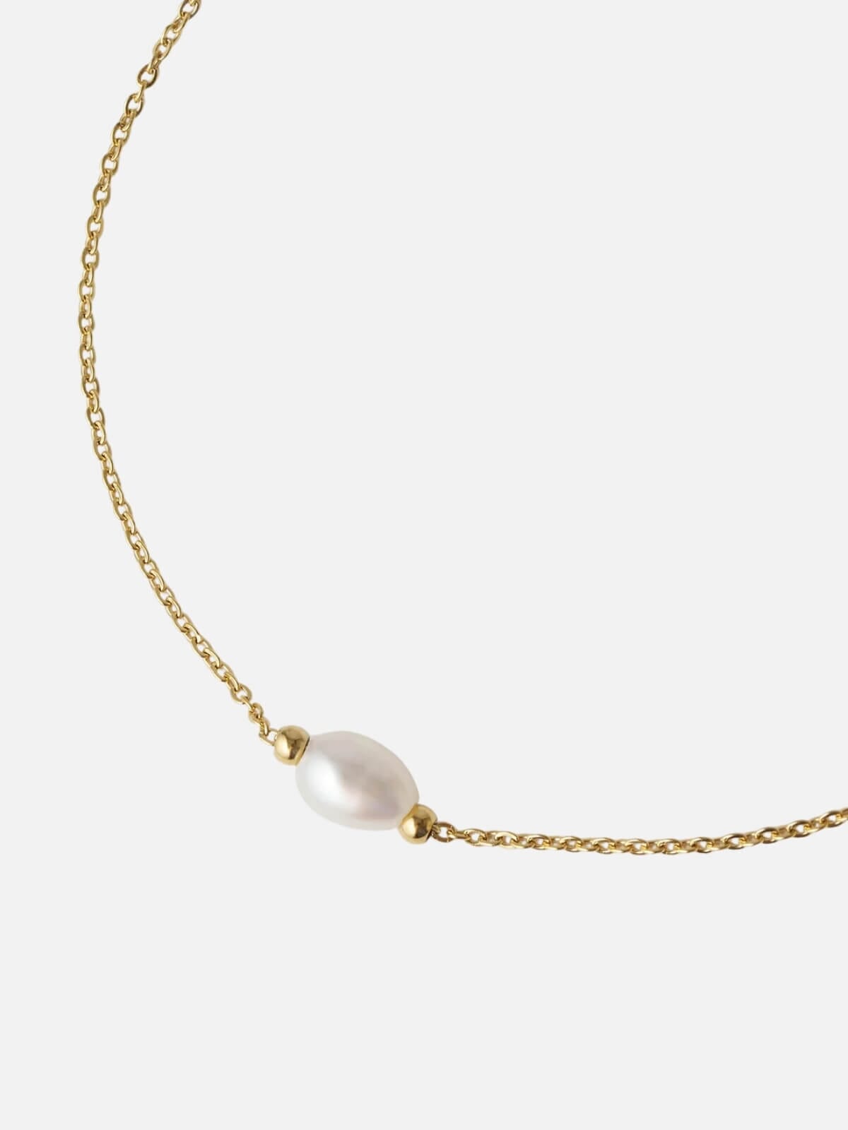 Arms Of Eve | Cressida Pearl Bracelet - Gold | Perlu
