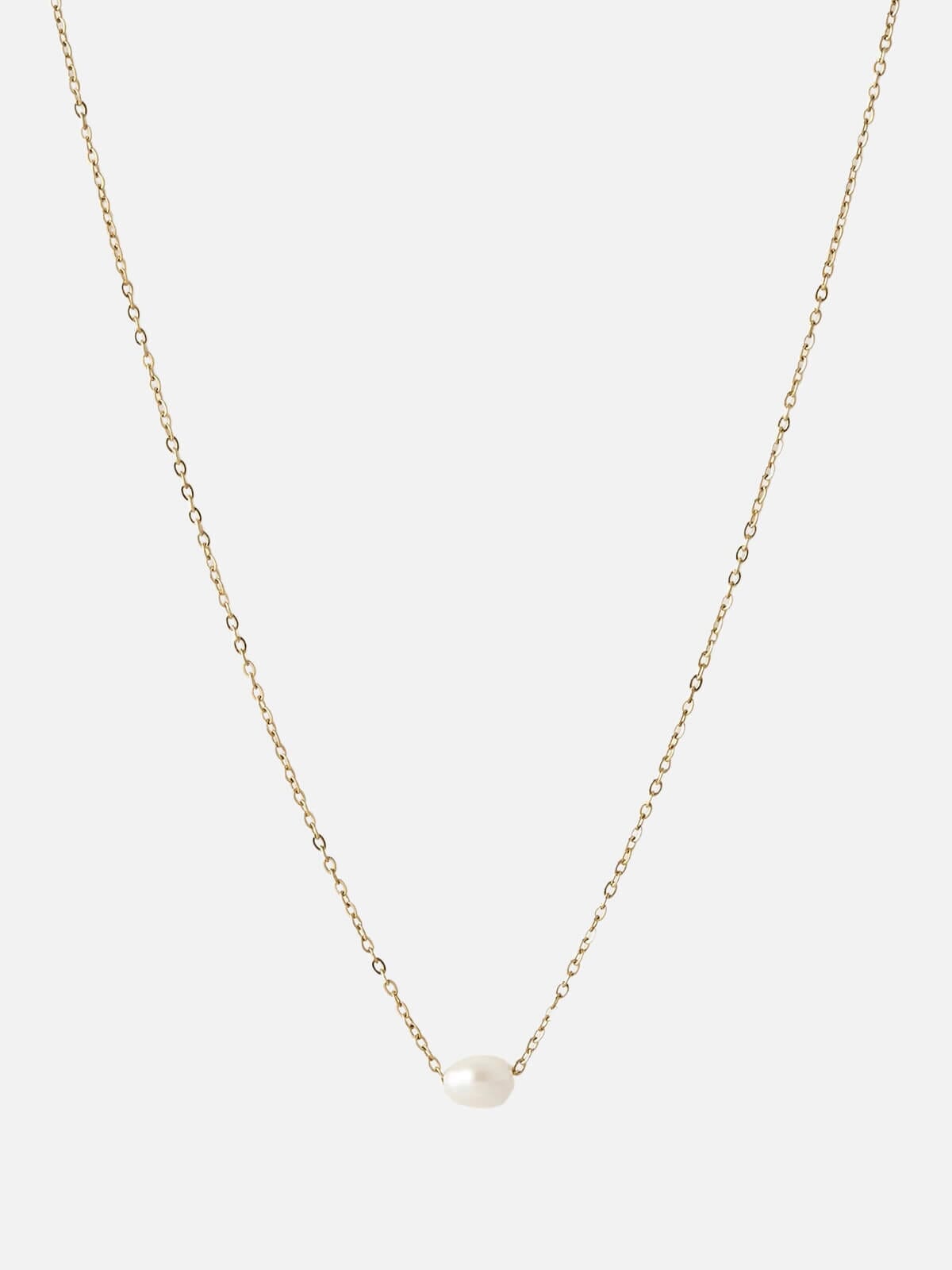 Arms Of Eve | Cressida Pearl Necklace - Gold | Perlu