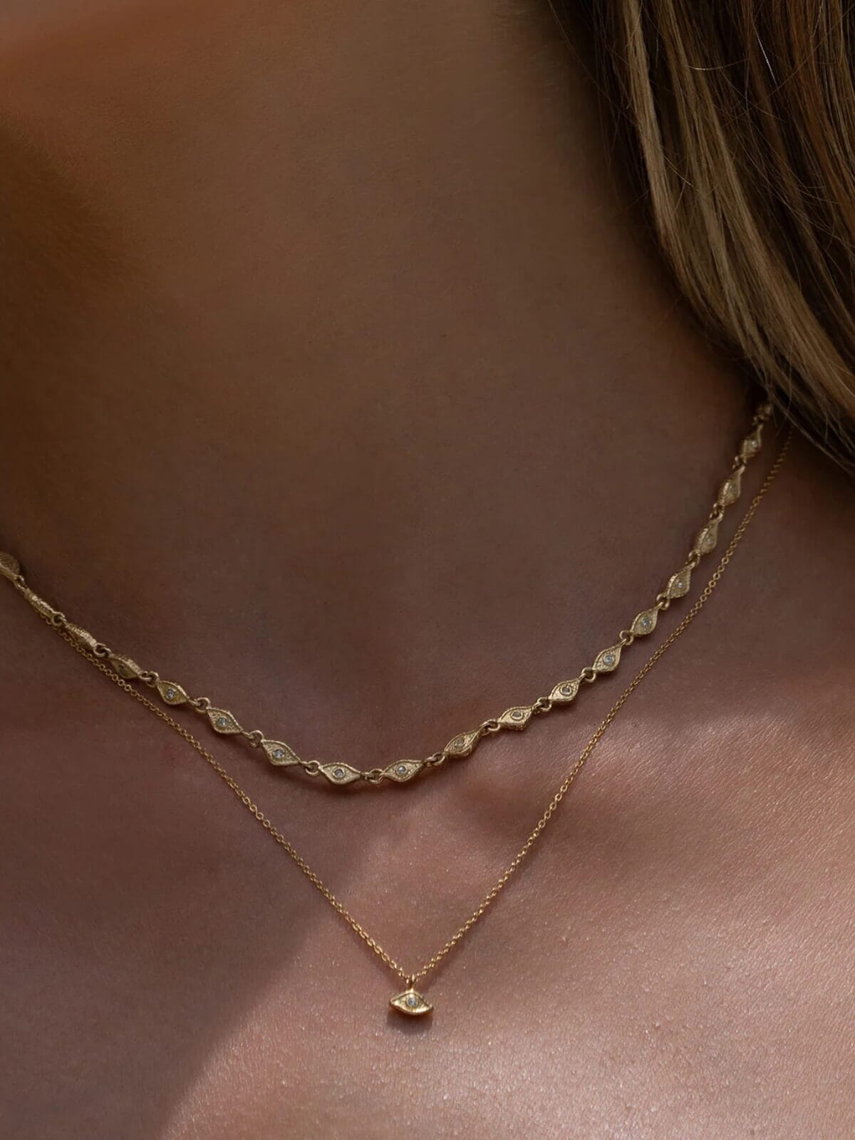 Elysian Necklace - Gold Necklaces Arms Of Eve 