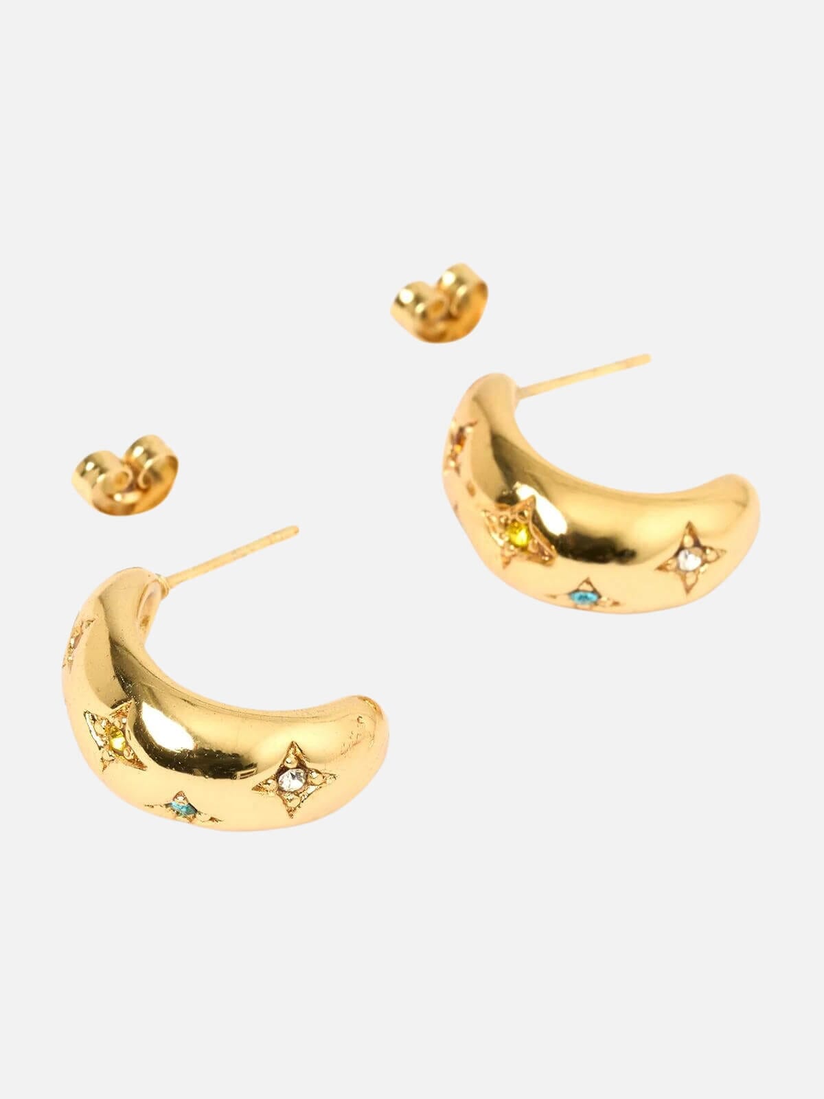 Arms Of Eve | Juelz Hoop Earrings - Multi | Perlu