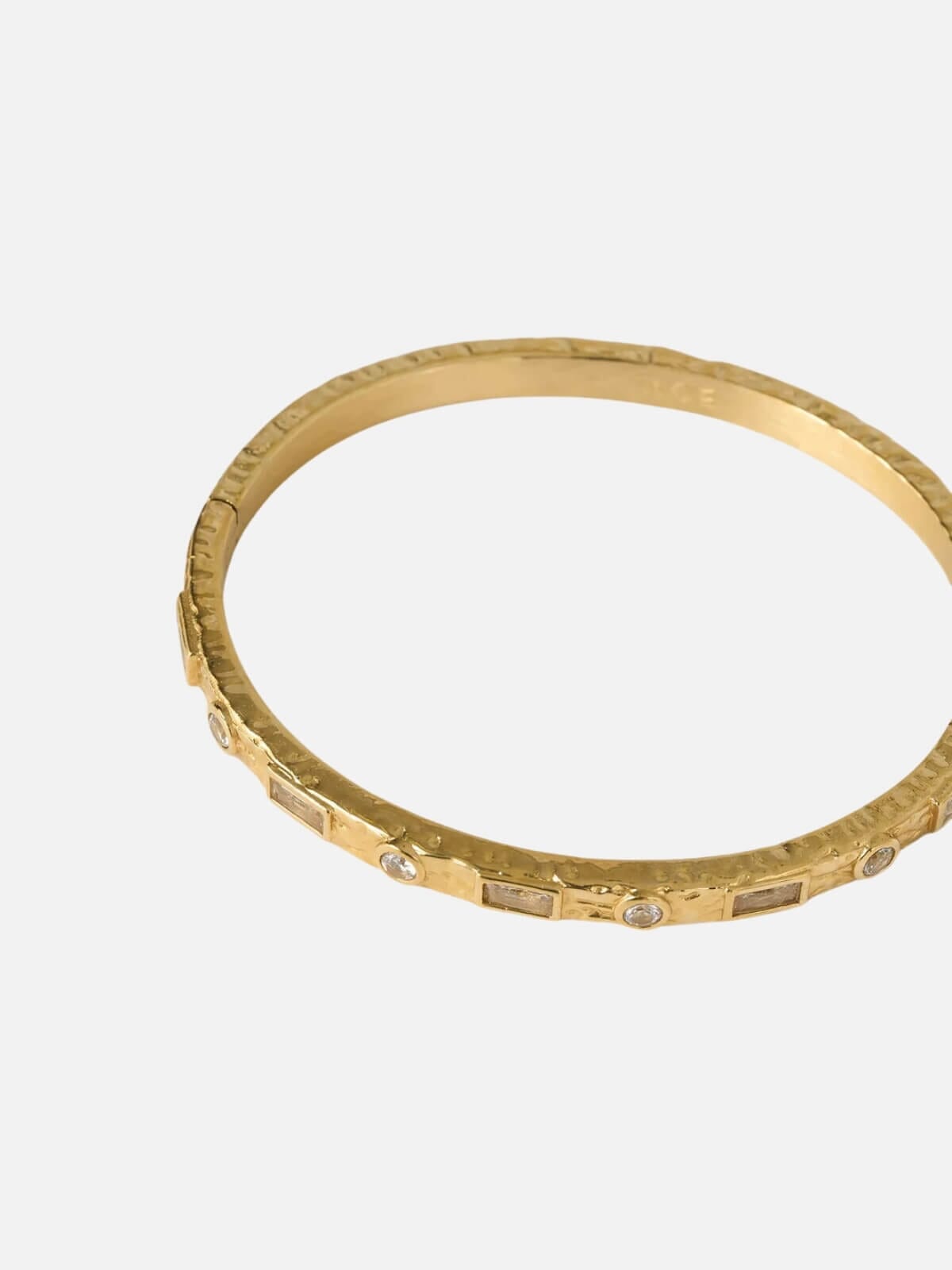 Arms Of Eve | Melrose Cuff Bracelet - Gold/Stone | Perlu
