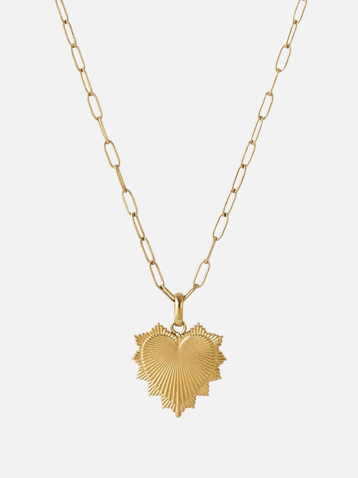 Queen of Hearts Necklace - Gold Necklaces Arms Of Eve 