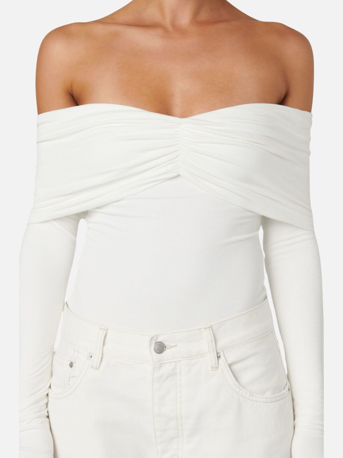 Bayse | Eisley Bodysuit - White | Perlu