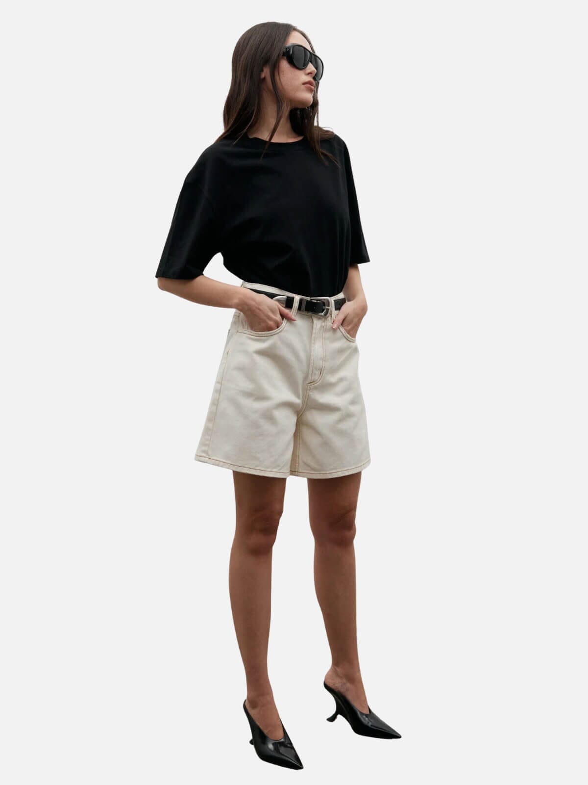 Bayse | Jonas Boyfriend Tee - Black | Perlu
