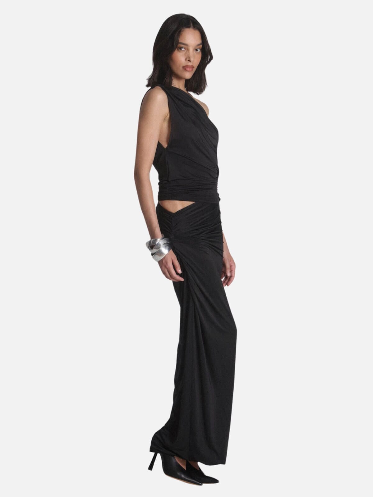 Bayse | Manhattan Maxi Skirt - Black | Perlu
