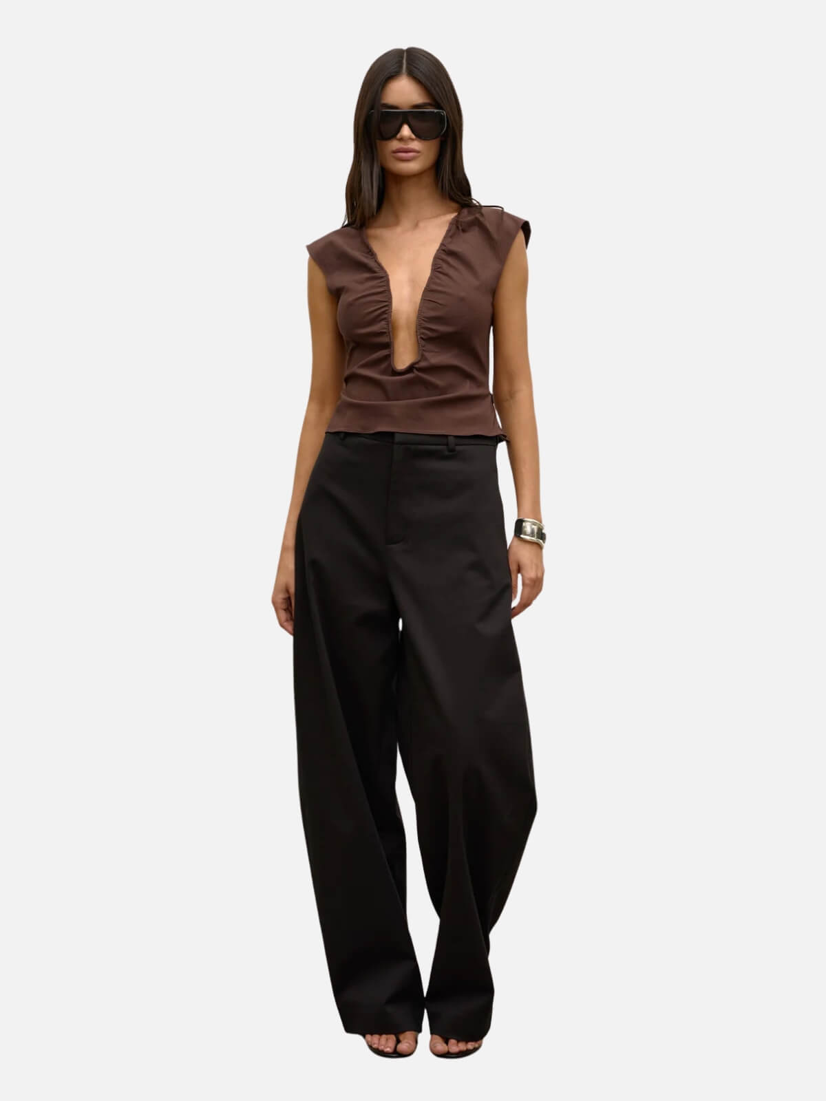 Rani Top - Chocolate