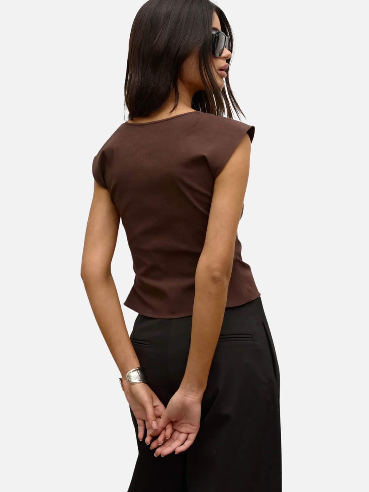 Rani Top - Chocolate