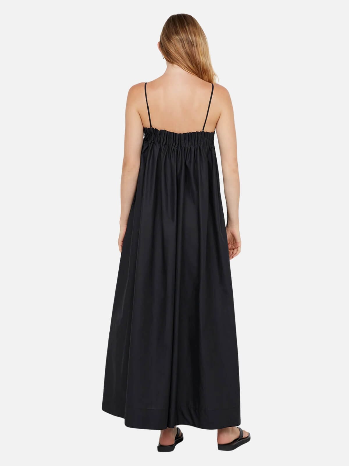 Bec + Bridge | Aluca Pintuck Maxi Dress - Black | Perlu