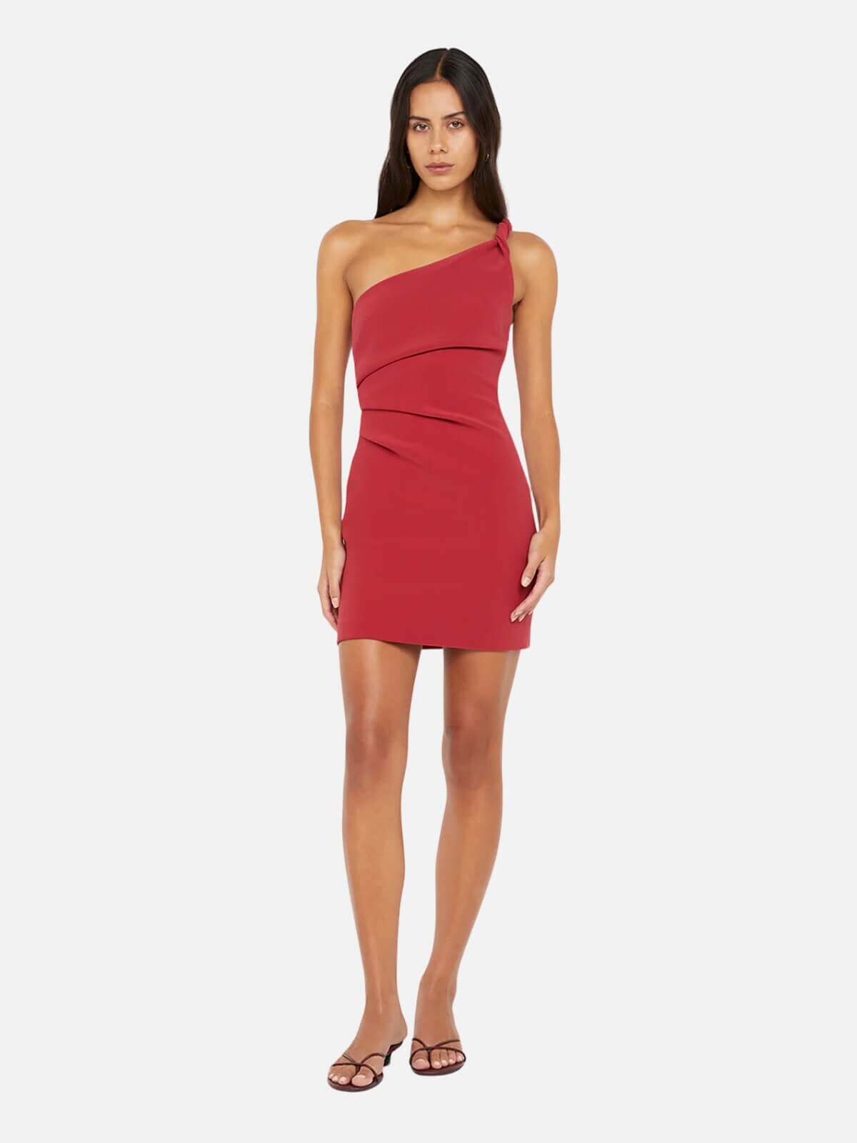 Ariven Asym Mini Dress - Cherry Dresses & Jumpsuits Bec + Bridge 